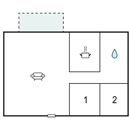 2 Bedroom Lovely In شقة جنوة